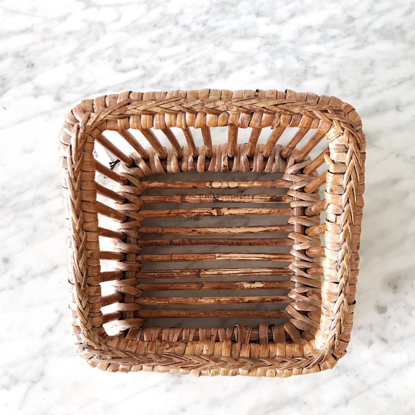 Vintage Wicker Tissue Holder / Box