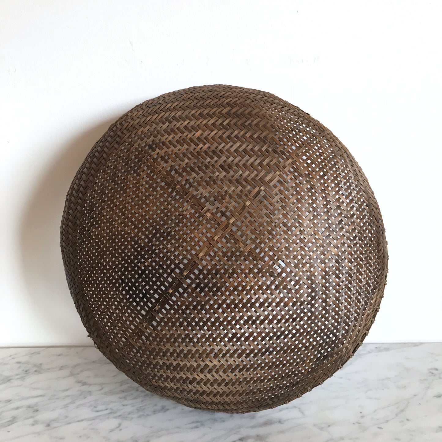 XL Vintage Winnowing Basket, 17”