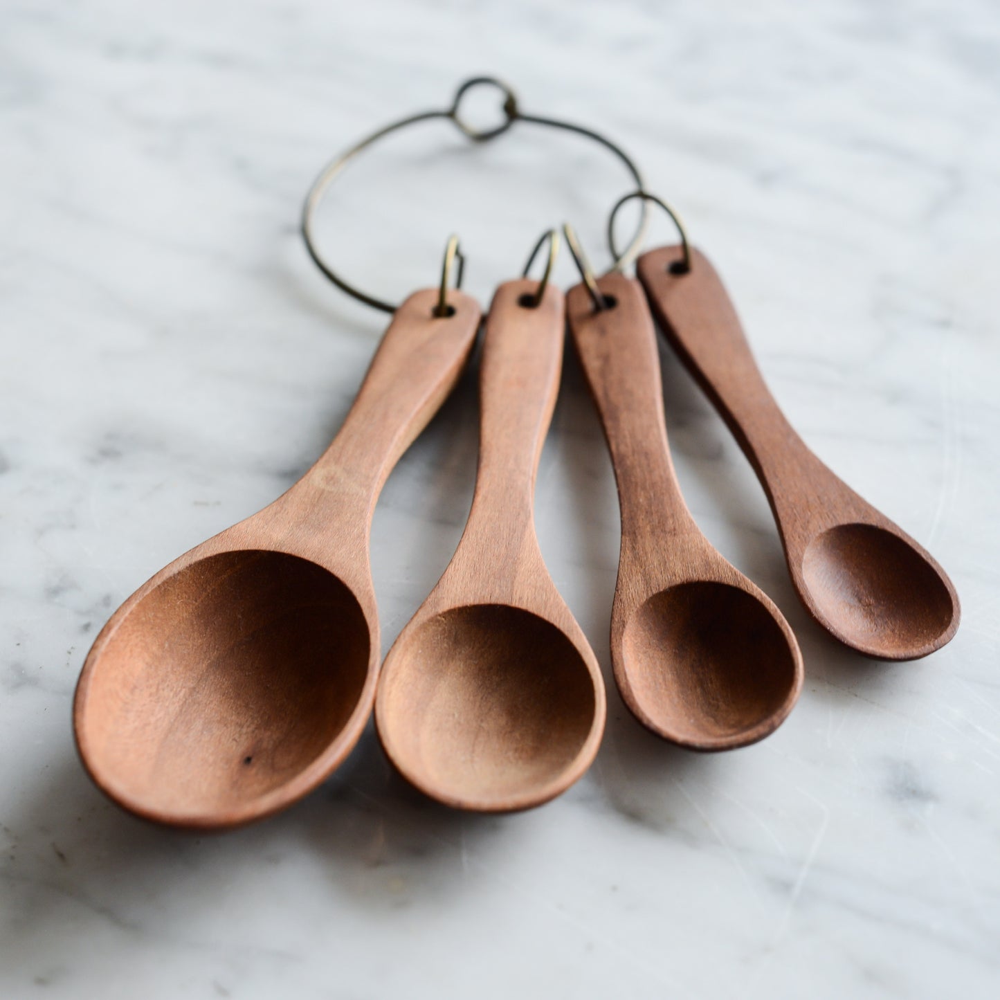 Vintage Wooden Measuring Spoons