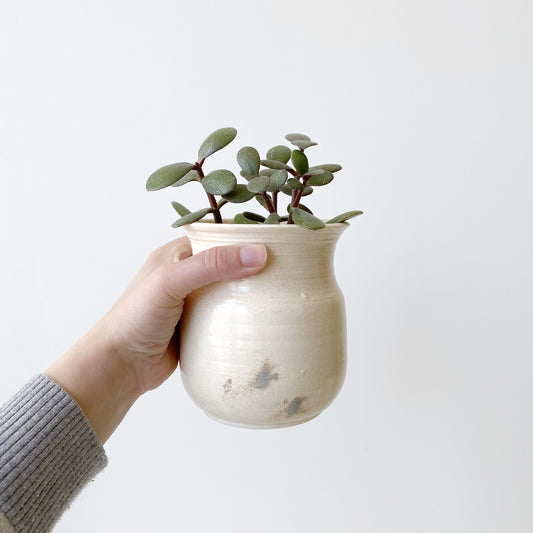 Handcrafted Pottery Vase, 5”