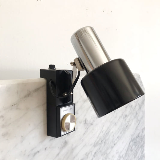 MCM Black + Chrome Reading Light
