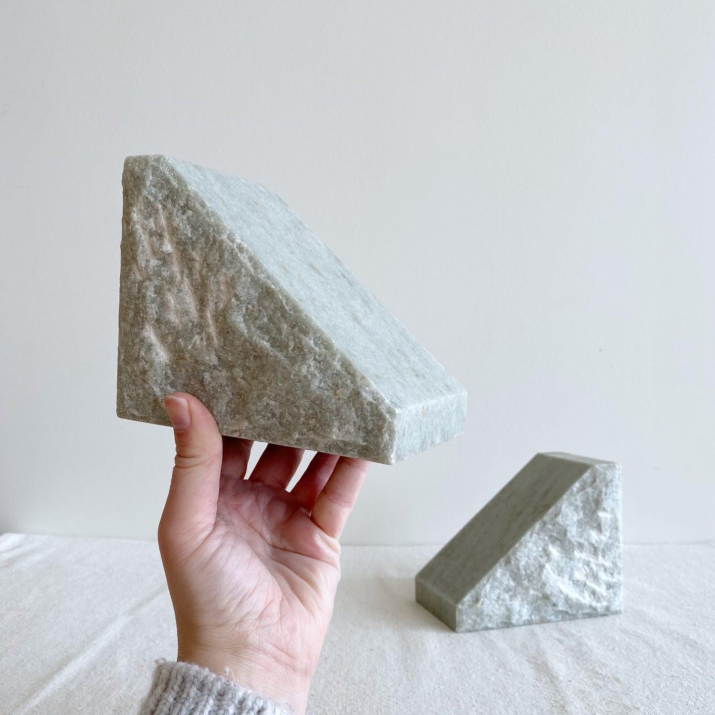 Pair of Vintage Stone Bookends, Portugal