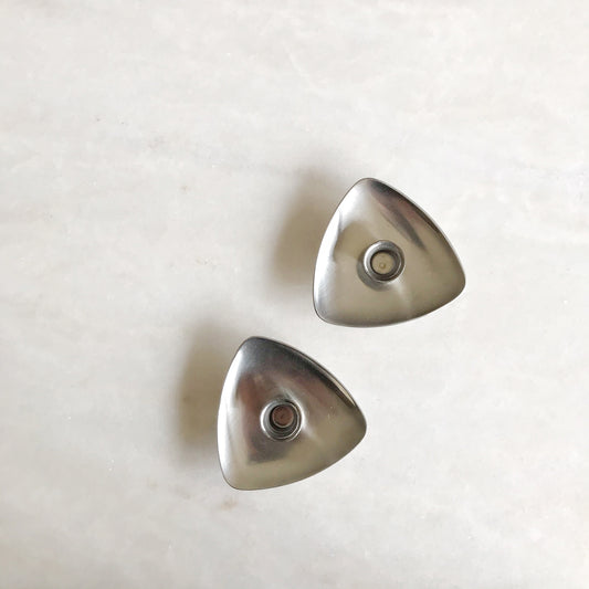 Pair of Vintage Modern Candle Holders