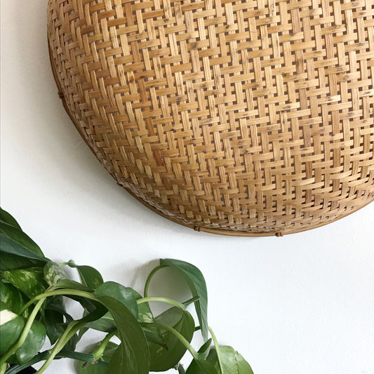 Vintage Winnowing Basket