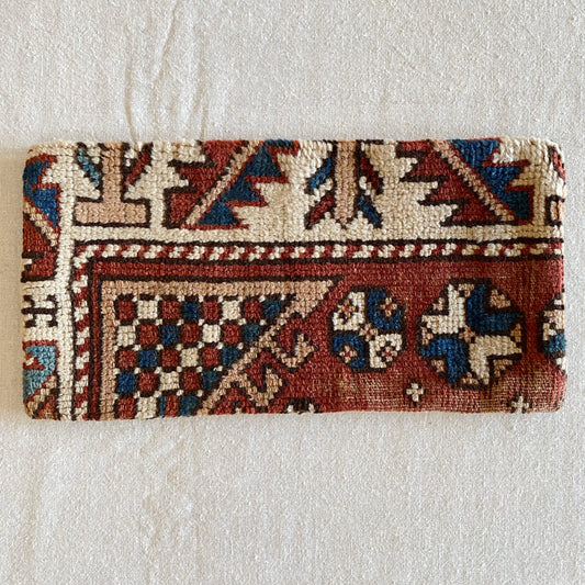 Hand-knotted Turkish Pillow Cover (8x16)