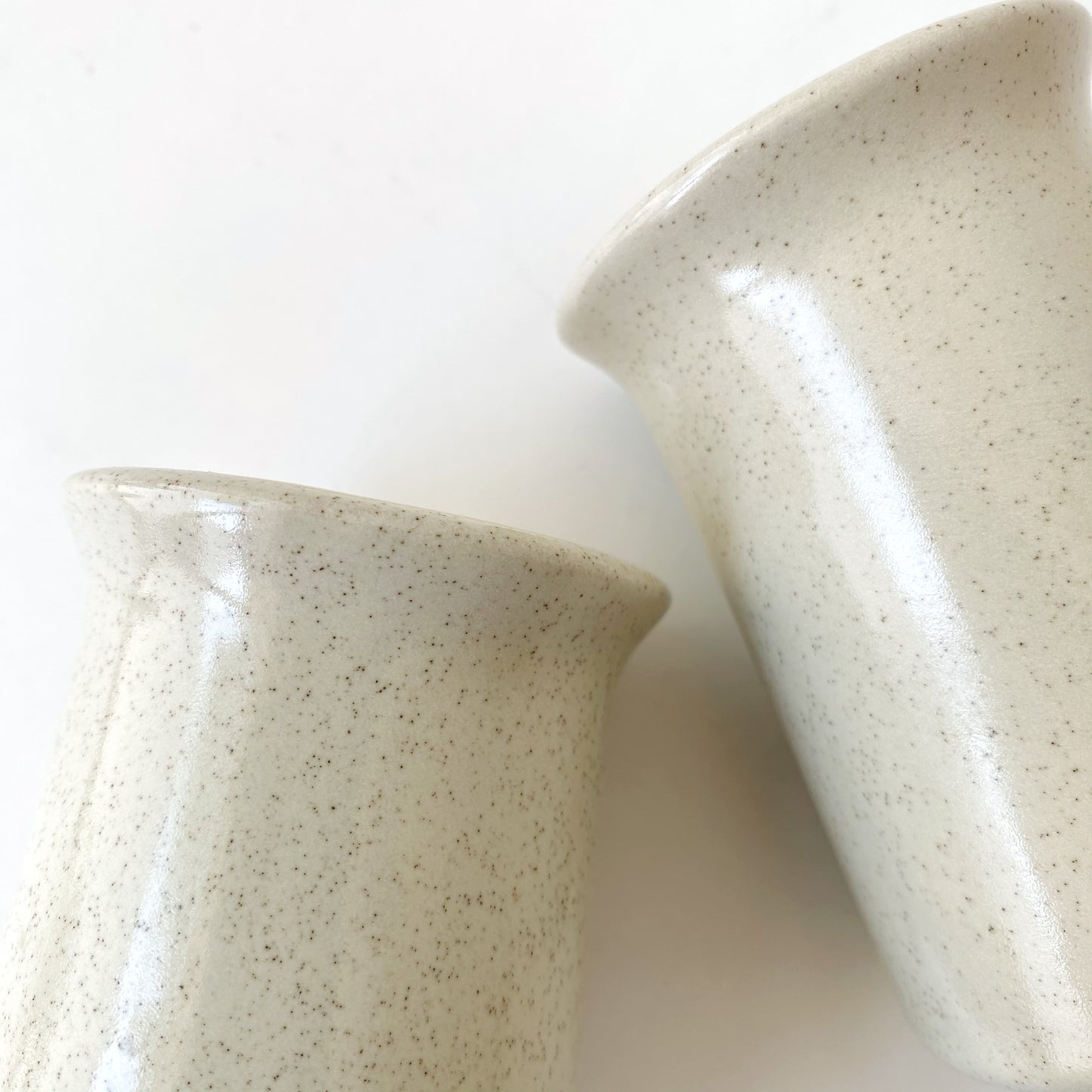 Vintage Ceramic Salt + Pepper Shaker Set