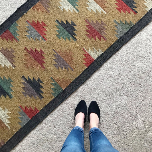 “KNOX” Woven Jute Runner Rug (8 x 2.7)