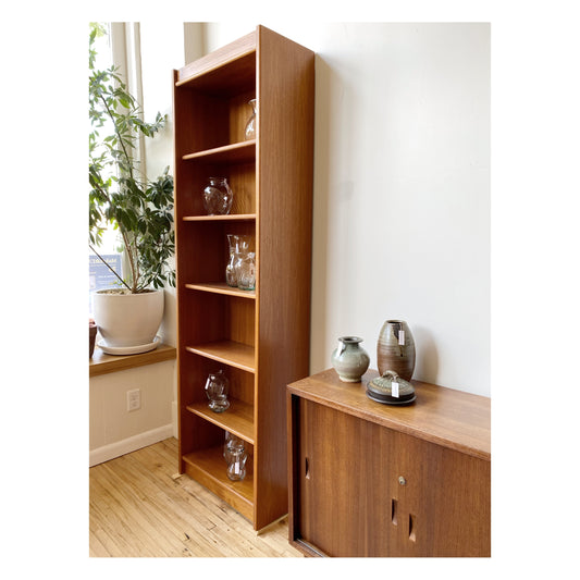 Vintage Danish Teak Bookcase