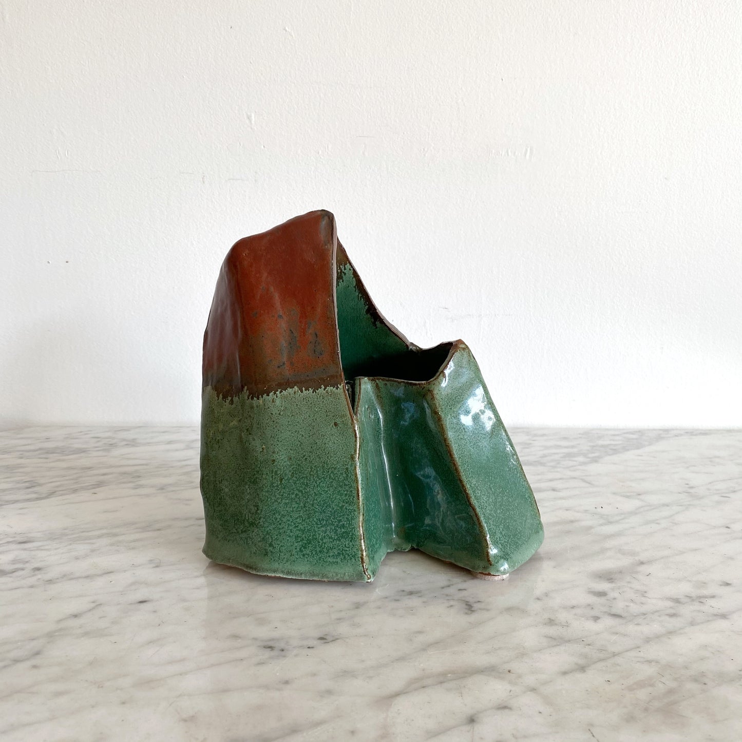 Hand-built Abstract Pottery Piece