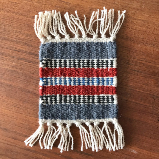 Small Woven Wool Trivet