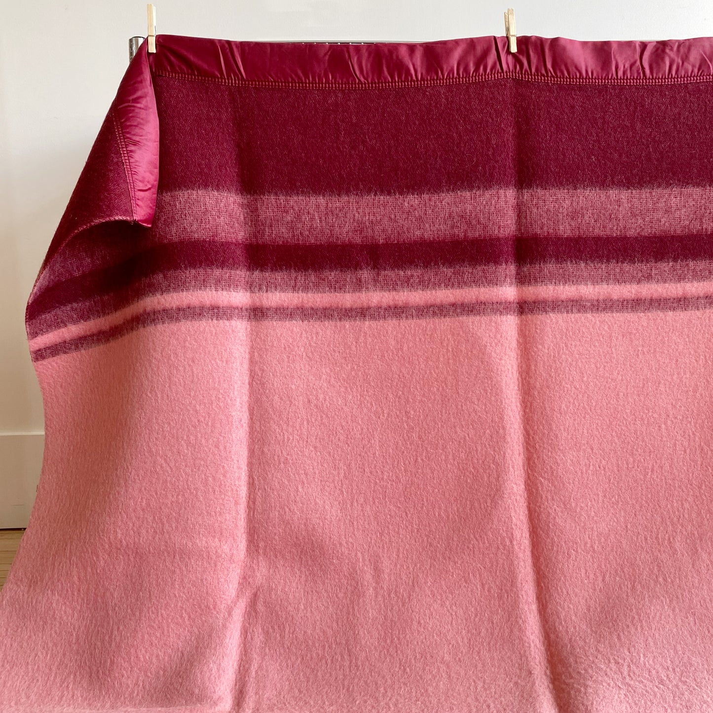 Vintage Wool Blanket by Faribo- 70x84