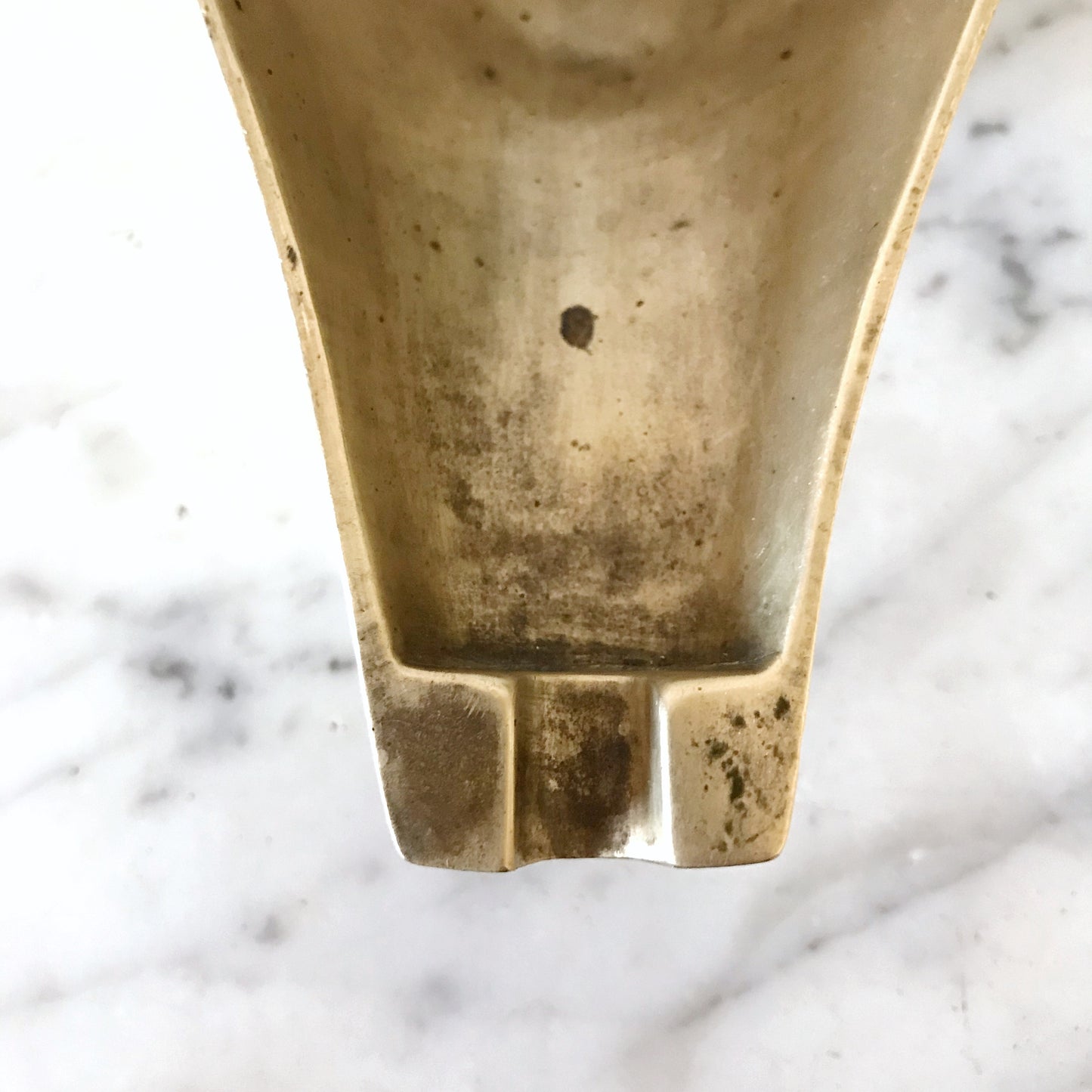 Large Vintage Brass Ashtray