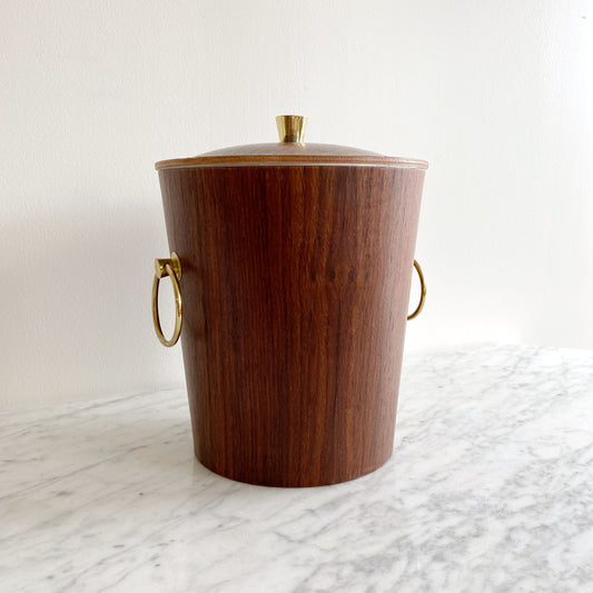 Vintage MCM Rosewood Ice Bucket