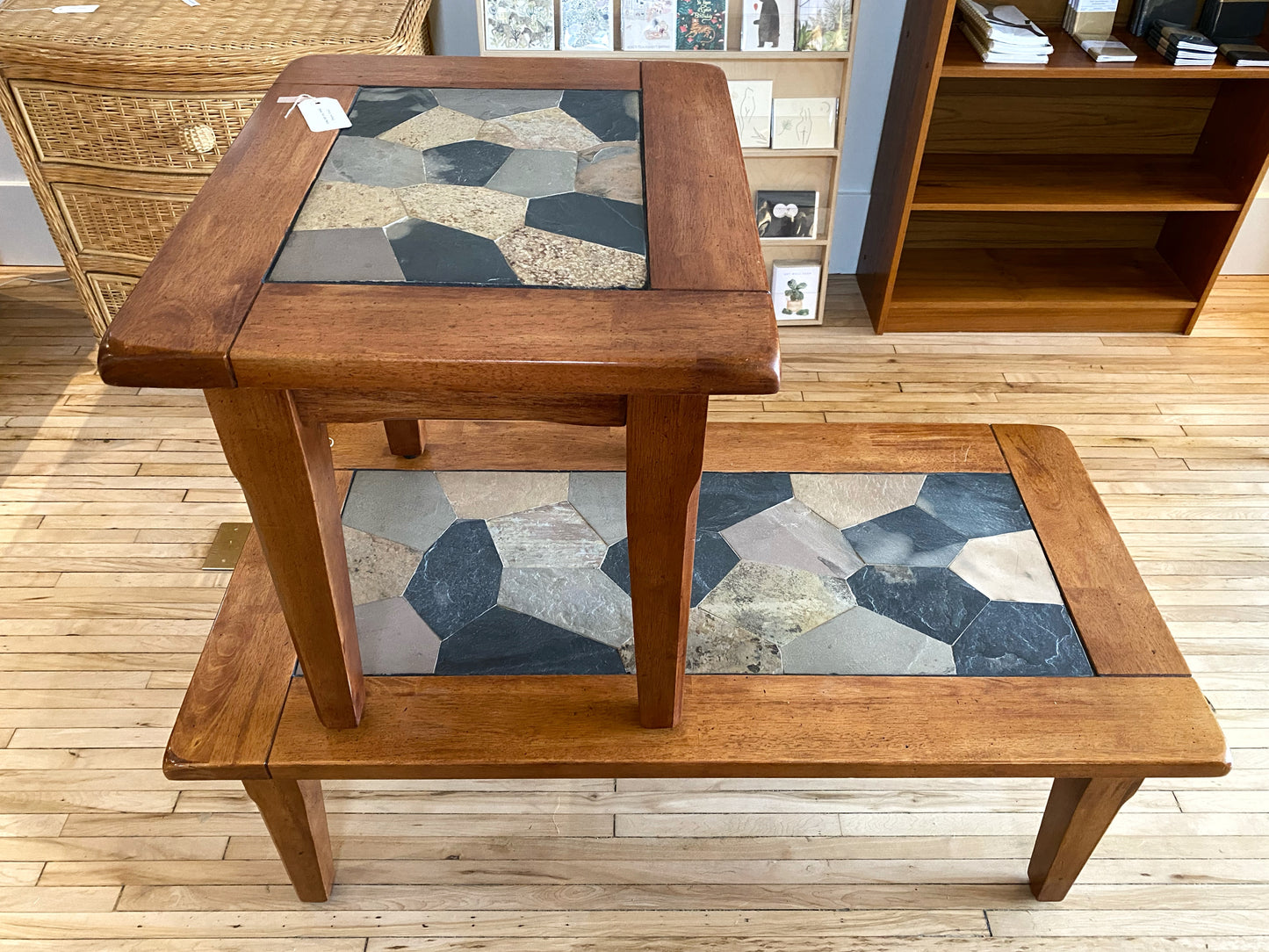 1990’s Vintage Stone Tile Table