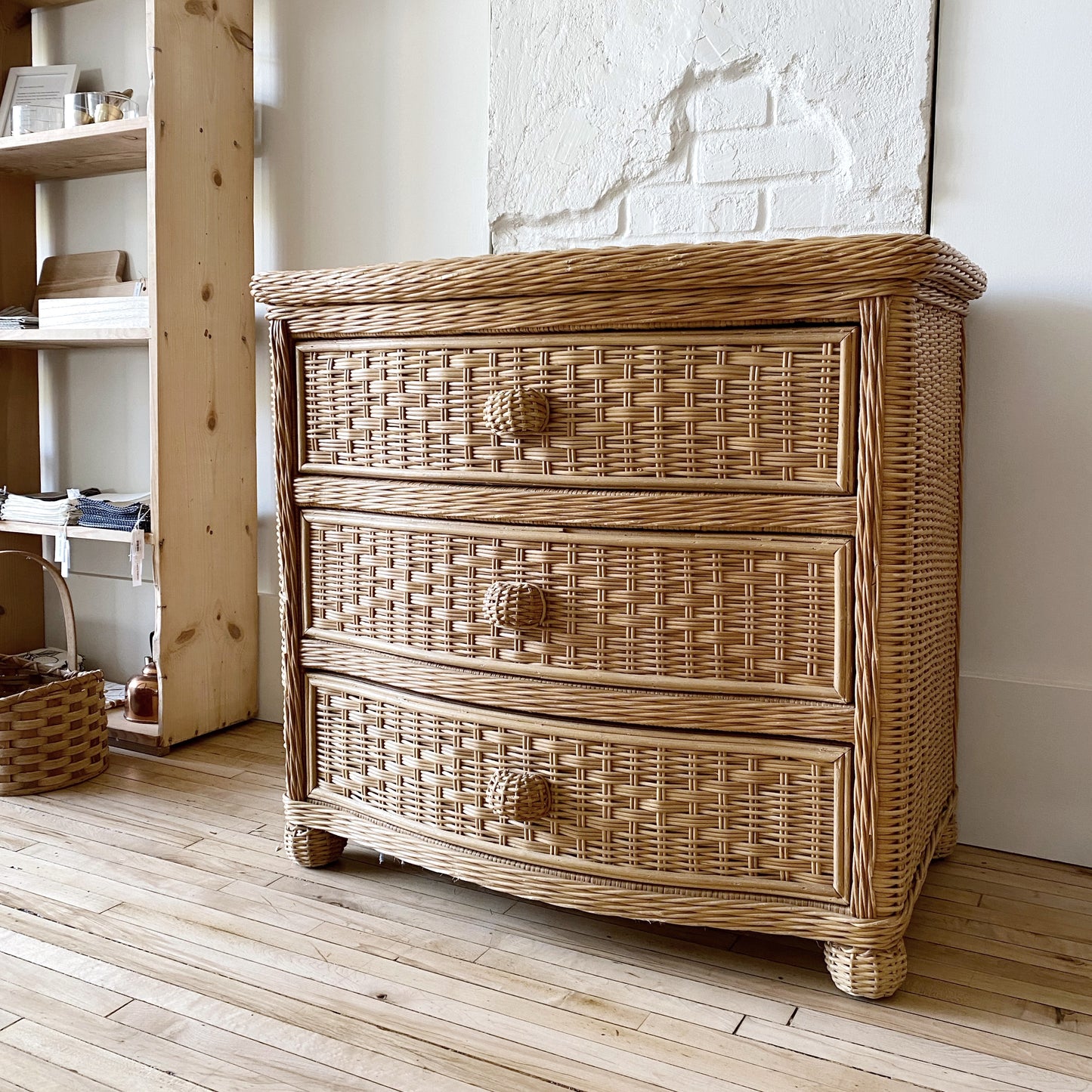 Vintage Natural Wicker Dresser – HAUS THEORY