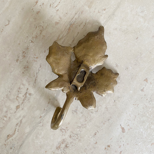 Brass Leaf Hook