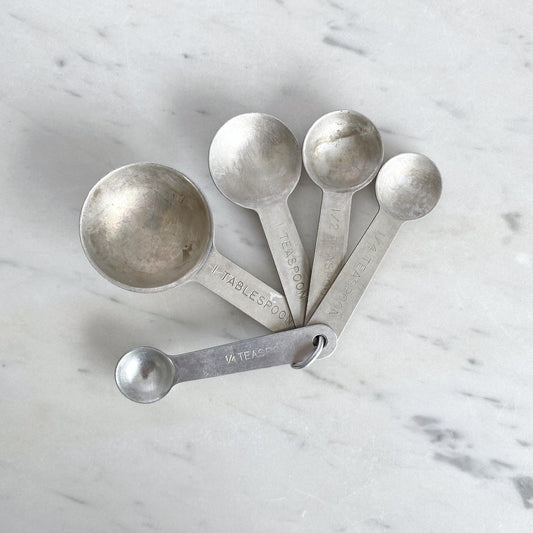 Vintage Aluminum Measuring Spoons