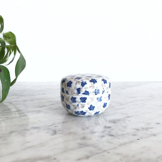 Vintage Porcelain Container, Japan