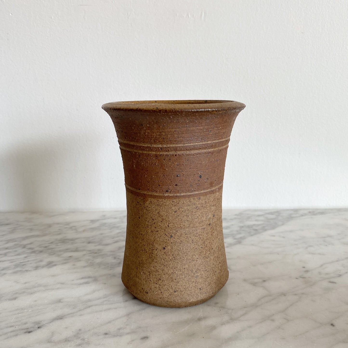 Vintage Pottery Vase, 6.25”