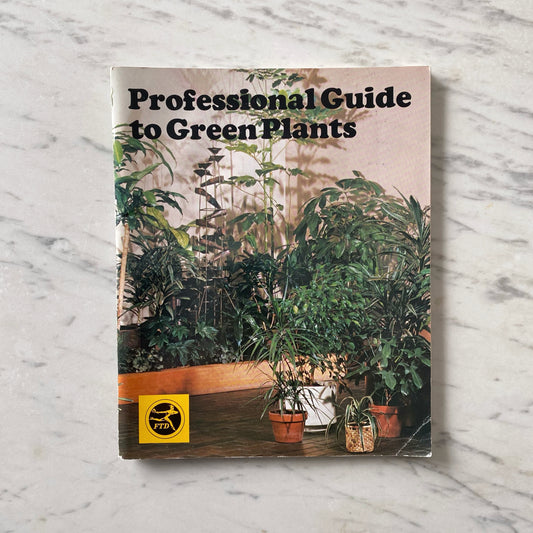 Book: Professional Guide to Green Plants (1976)