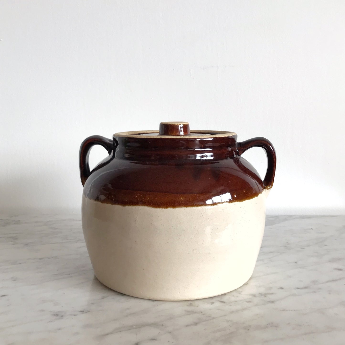 Large Vintage Stoneware Container