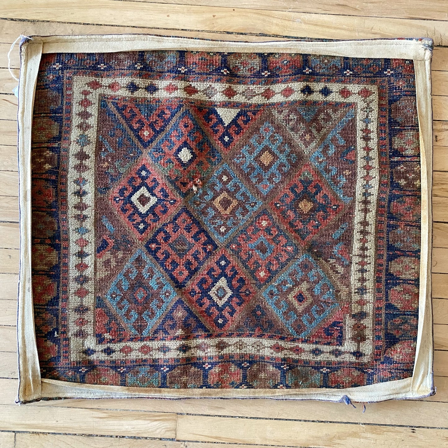 Antique Hand-knotted Persian Textile Hanging / Rug