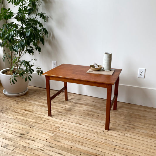 Vintage Petite Danish Teak Coffee Table / End Table