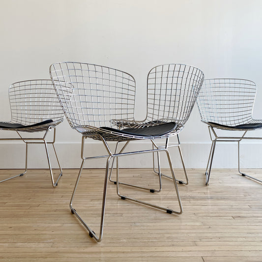 Set of 4 Bertoia-Style Chairs