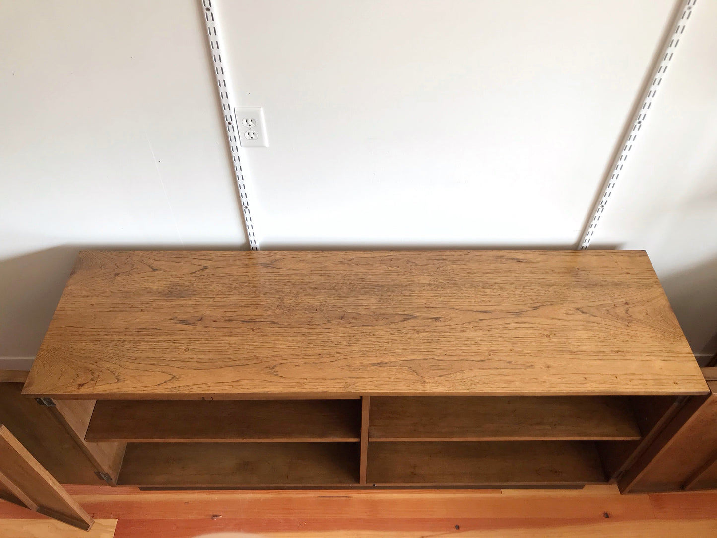 Vintage Credenza with Burled Wood