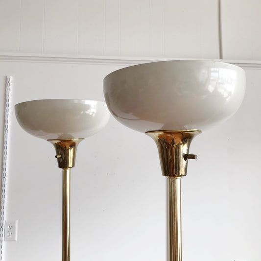 Single Vintage 80's Post Modern Floor Lamp