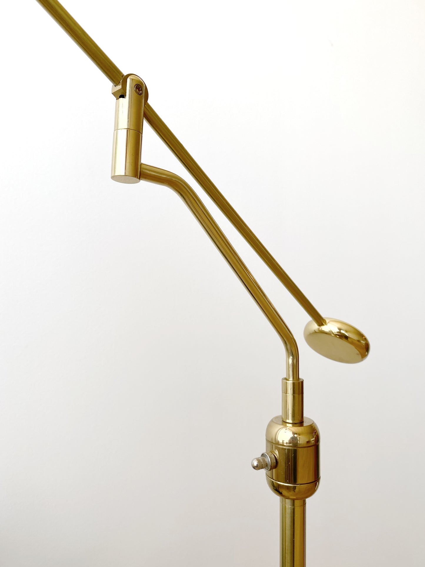 Vintage Gold Articulating Floor Lamp