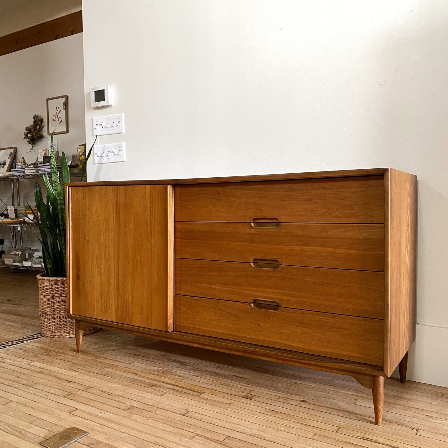 Vintage 1950's Credenza, John Keal for Brown Saltman