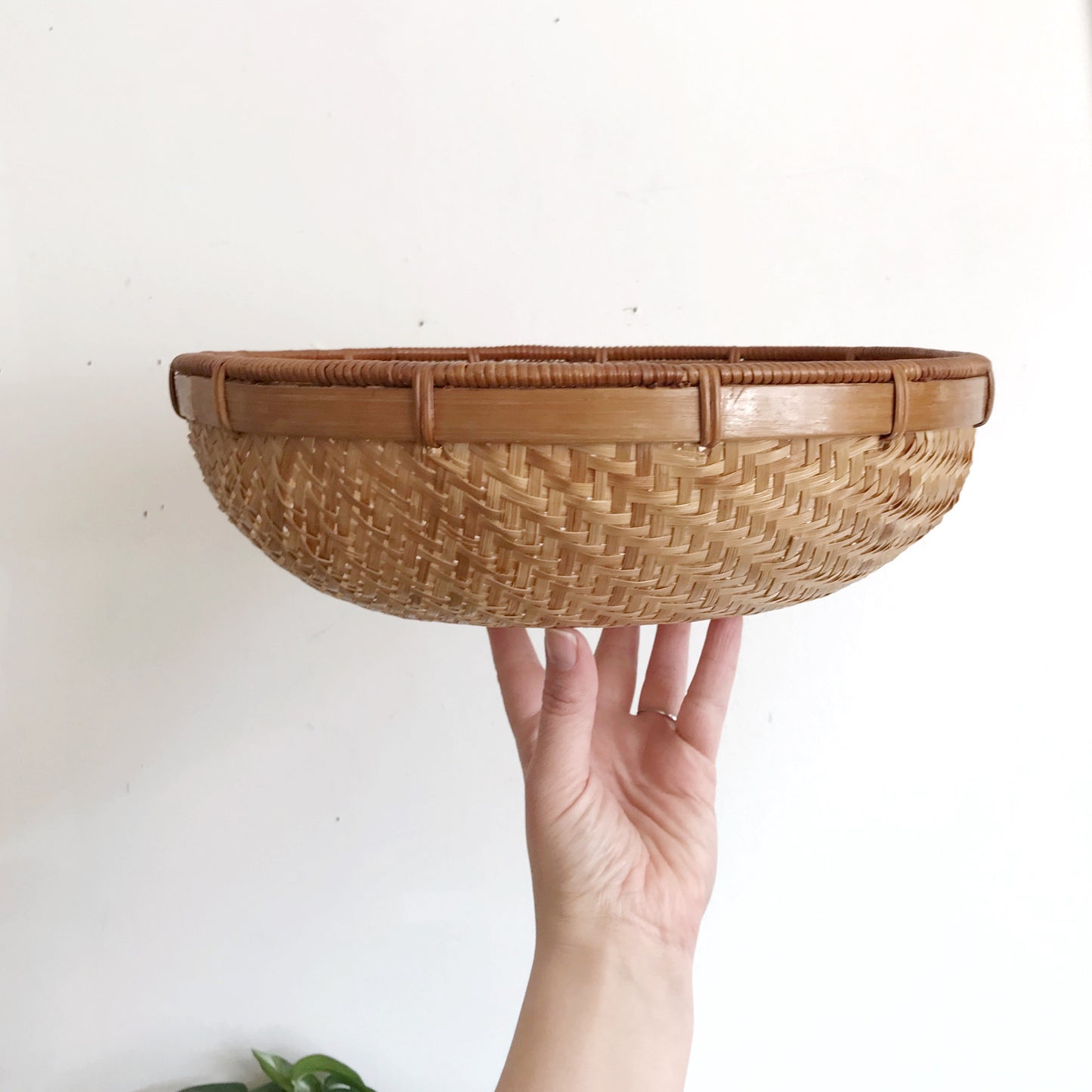 Vintage Winnowing Basket