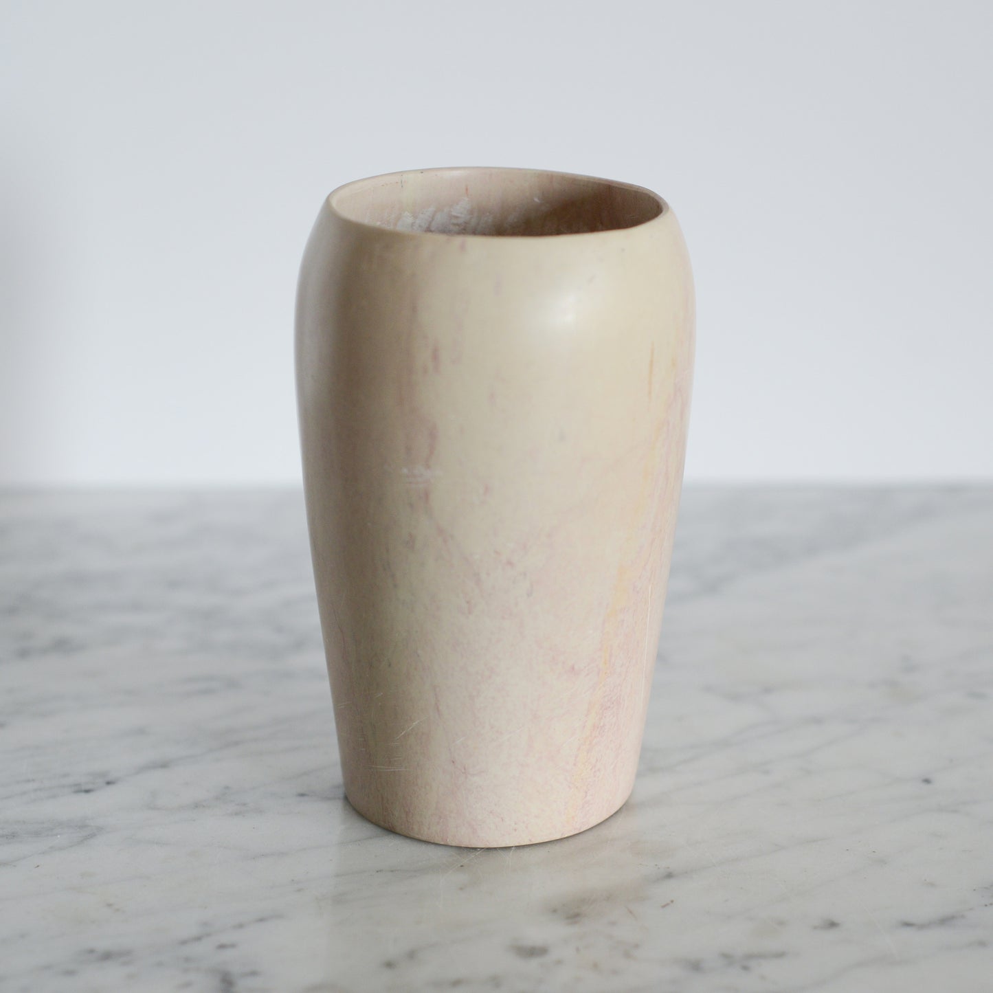 Minimalist Soapstone Vase, 6”