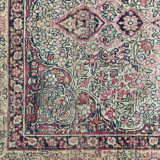 “ANNA” Antique Hand-knotted Rug (4.1 x 6.5)