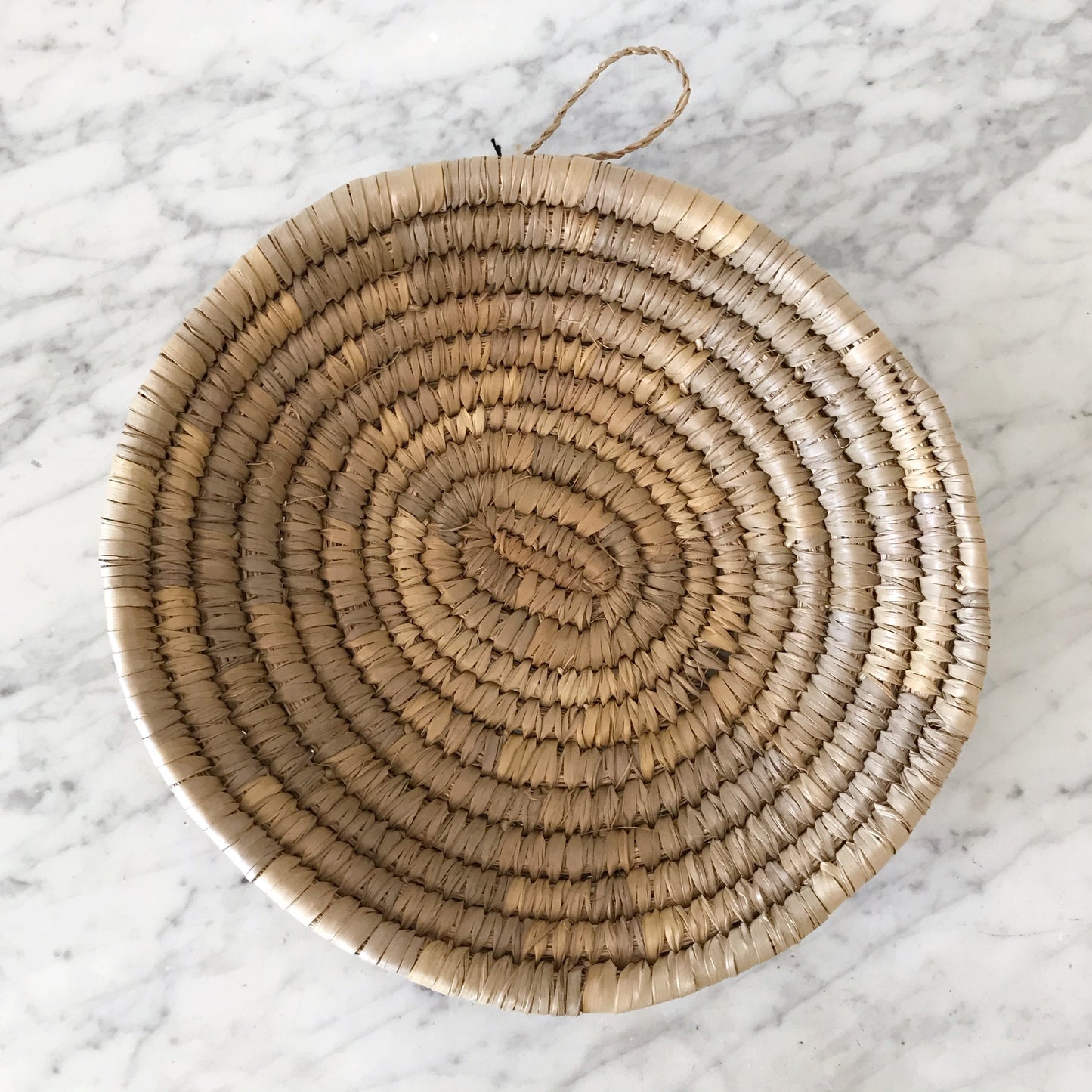 Vintage Woven Wall Basket / Bowl