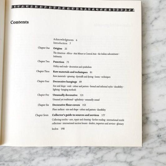Book: Living with Decorative Textiles