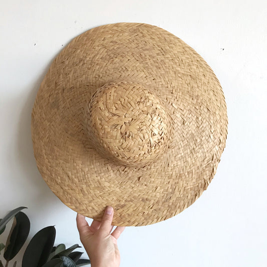 Natural Woven Hat, Brazil