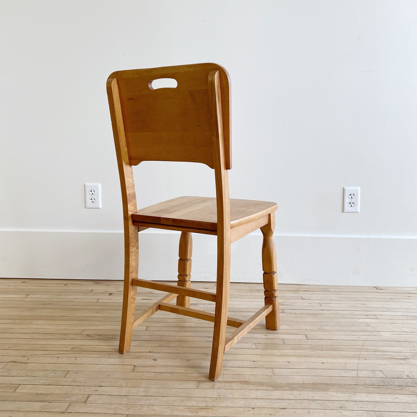 (Single) Vintage Wood "Folk" Chair, Choose