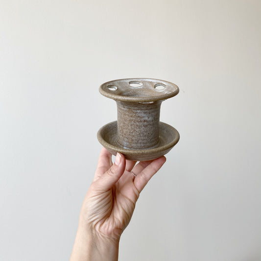 Handcrafted Pottery Brush Holder