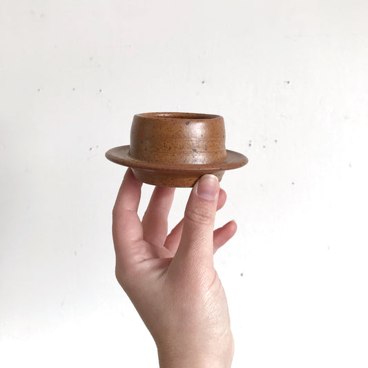 Pottery Candle/Object Holder