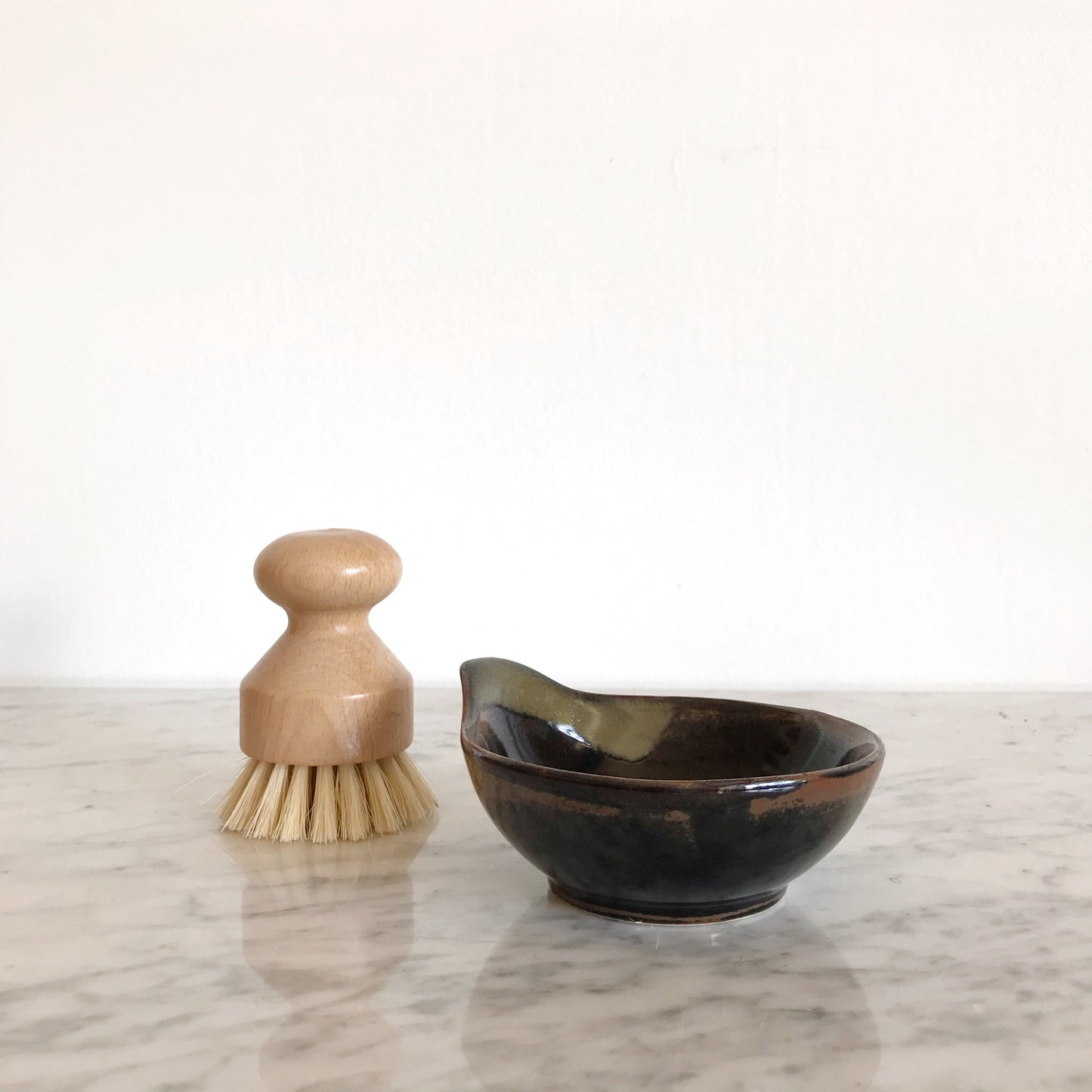 Handcrafted Asymmetrical Pottery Dish