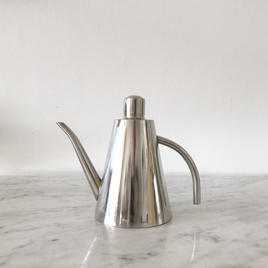 Vintage Modern Stainless Oil Cruet