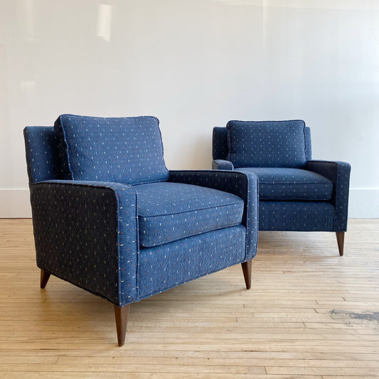 Pair of Vintage Mid-Century Armchairs