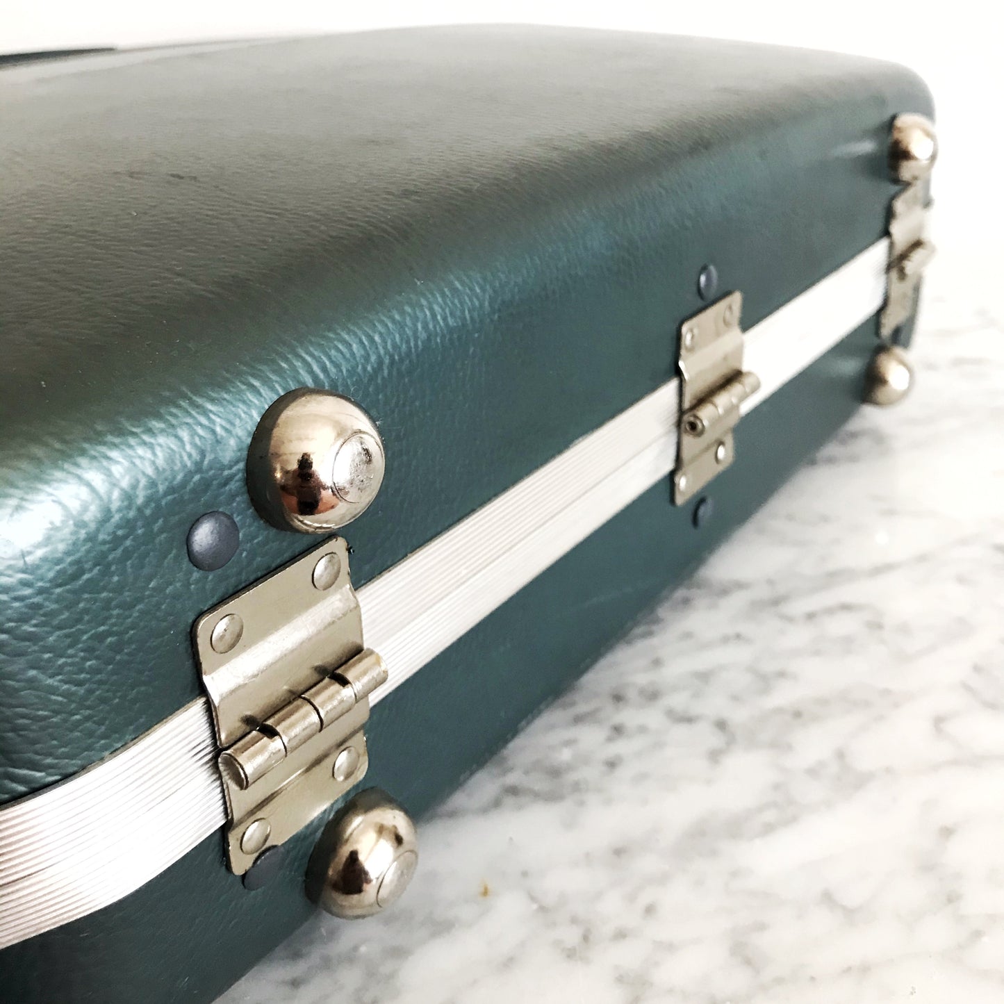 Small Vintage Magna-Lite Suitcase, Green