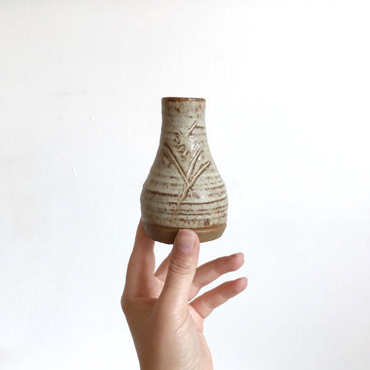 Small Vintage Stoneware Vase