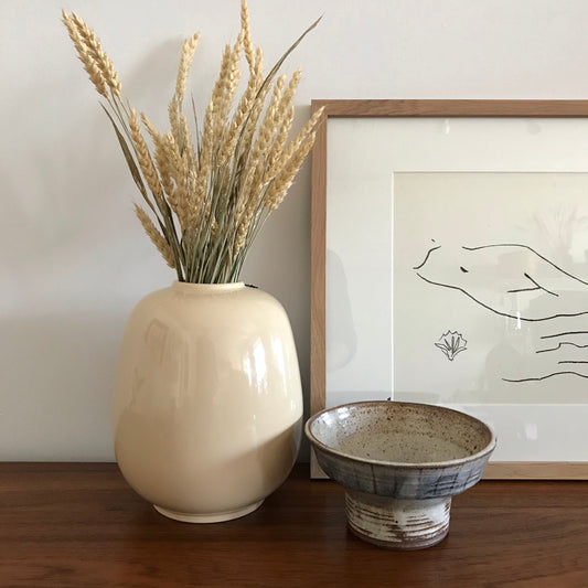 Vintage Minimalist Ceramic Vase