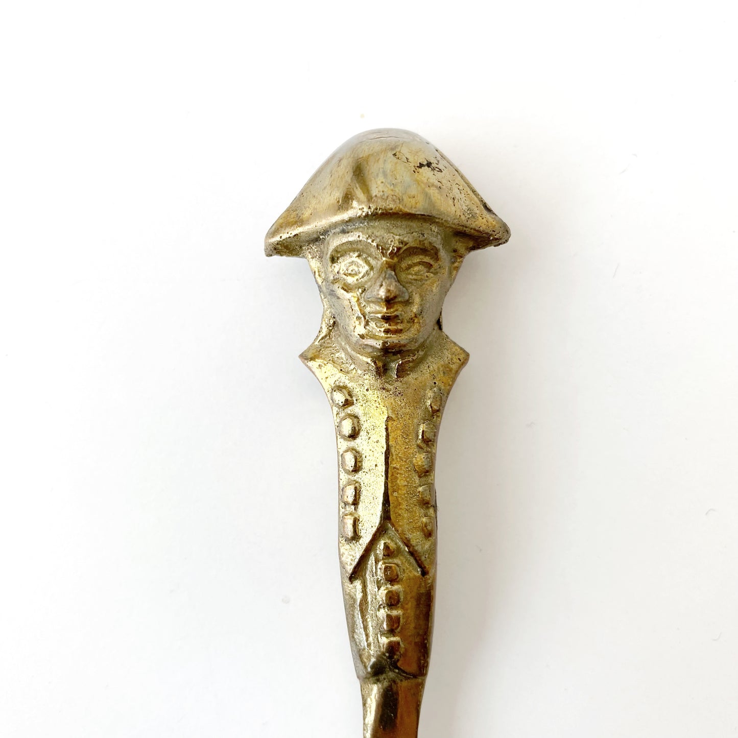 Vintage Solid Brass Soldier Bottle Opener