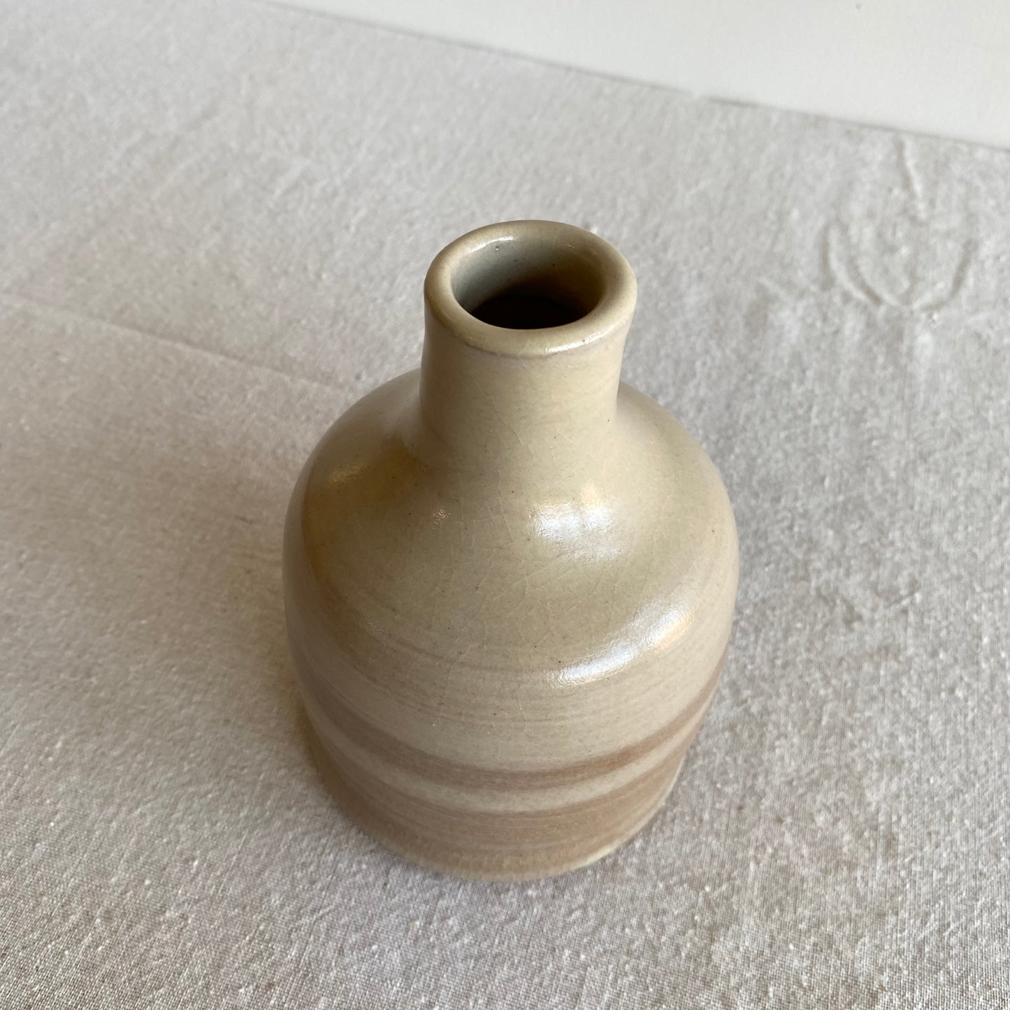 Found Pottery Vase, Sand