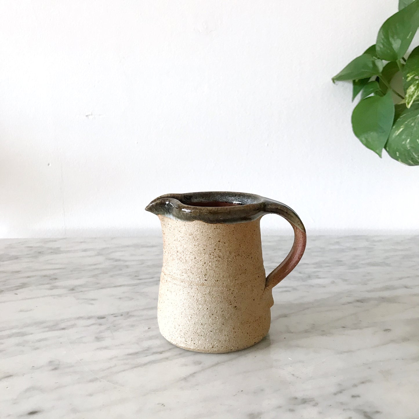 Handcrafted Studio Pottery Stoneware Creamer, John Leach